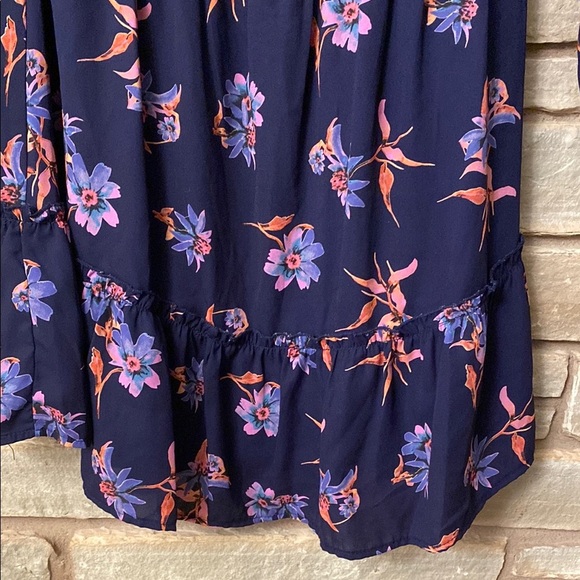 Altar'd State Purple floral off the shoulder dress Size S - Picture 5 of 9